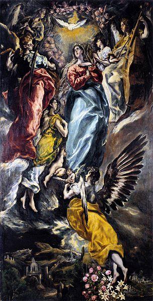 El Greco The Virgin of the Immaculate Conception China oil painting art